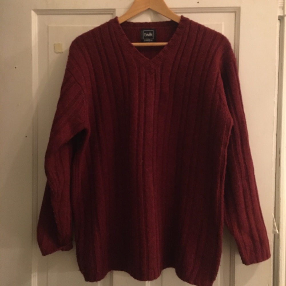 Red sweater